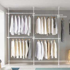 국민튼튼 이지온행거 EO-304G 2단 옷걸이 수납 행거