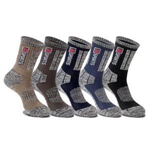 제이케이 남녀 고급형 순면 이중바닥 연사 등산양말 장목 5켤레