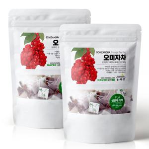 [늘해찬] 볶은 국산 오미자차 50티백 x 2개