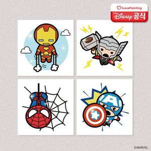 마블 시리즈 DIY 보석십자수 스티커 10x10cm (선택)