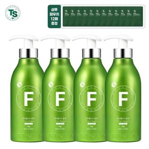 TS패스트샴푸 500g*4개+TS저스트샴푸 6g*12개