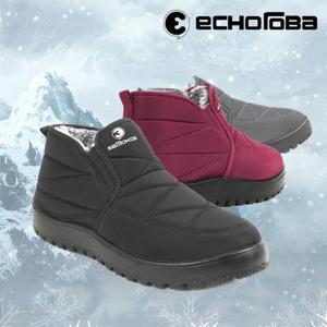 [에코로바][에코로바]남녀공용 겨울 따뜻하고 발편한 털신발 방한화 패딩슈즈 ER1606