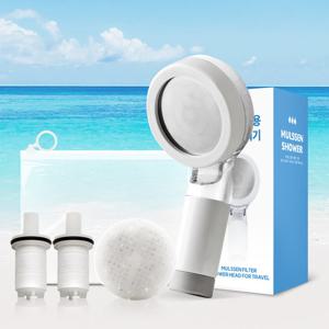 [파우치증정]물쎈 여행용 필터 샤워기+전용필터세트