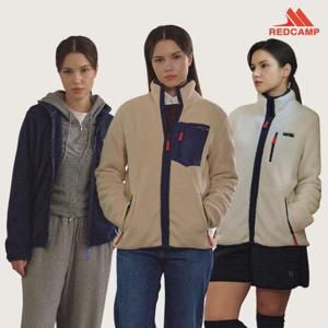 [레드캠프]레드캠프 하이넥 플리스 여성자켓 2종