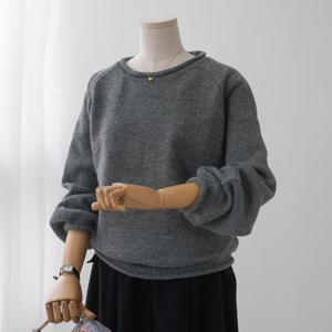 [리센] 돌돌이라운드니트-QLKN2511003-