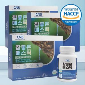 채움앤비움 참좋은 그리스 키오스 매스틱 정 9개월분 하이 매스틱 검