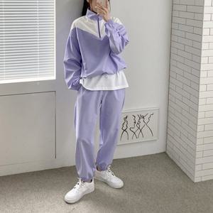 H스타일(DK)빅토리긴팔세트 여성 봄트레이닝복세트 츄리닝셋트 운동복 상하셋업