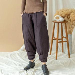 [디얼마미]알라딘 본딩 바지 엄마옷 마담 중년여성 생활한복