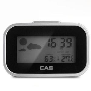 MPN-SA 카스 탁상시계 온습도계 T022 블랙