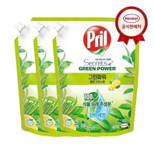 갤러리아_[헨켈] 프릴 그린파워 1Lx3 레몬그라스
