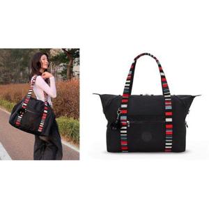 갤러리아_키플링  가벼운 보스턴백 여행가방 아트M KPABR03 BK/NS