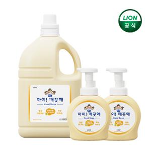 아이깨끗해 순 초특급 대용량 4.5L x 1개+490ml 순 빈용기x2개 증정