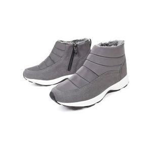 [세자매]후끈한털안감 남성패딩부츠 지퍼 털부츠 남자방한화 / 생활방수 숏털부츠