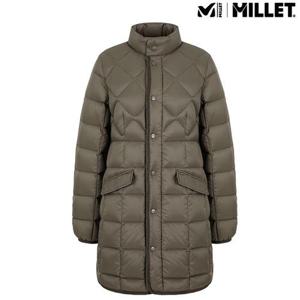[밀레]밀레 [ 24FW 30%특가 ] 여성겨울 구스다운 사각퀼팅 미들기장 구스다운자켓II_US