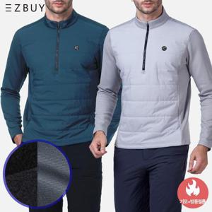 김영주스포츠 웜업 남성 방풍 패딩 기모 골프 티셔츠(M6WT04)