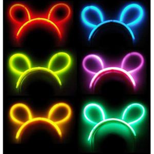 야광 헤어밴드 6색 랜덤 선택형 머리띠 밤빛 머리장식 (WFK7NH6)