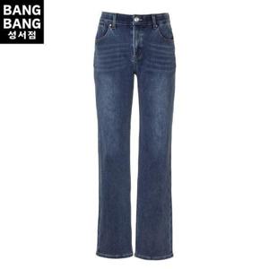 뱅뱅 HC04 겨울남성 기모본딩 일자핏 스판청바지 공용 허리인밴딩 스트레이