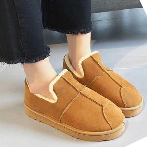 따듯 캐주얼 데일리 슈즈 로퍼 퍼단화 양털 신발 [W7A73D7]