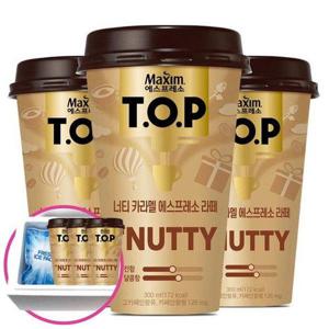 갤러리아_티오피 너티카라멜 에스프레소 라떼 컵커피 300mlx20컵+아이스