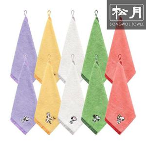 갤러리아_송월 스누피 조이풀 고리수건 10장