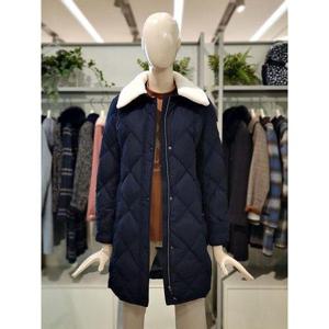 갤러리아_크로커다일레이디 양털 카라 퀄팅 덕 다운 패딩점퍼 CLDWDW210