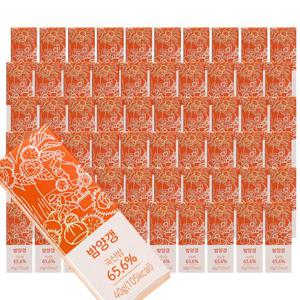 밤뜨래 국산밤으로 만든 밤양갱 40g x 60개