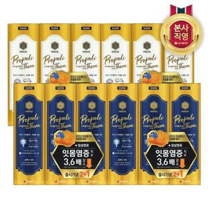 페리오 프로폴리테라 치약 100gx6개 [클래식민트/레몬허니민트] 택1