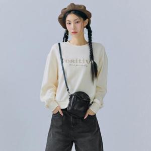 [체이스컬트][본사][2color] 여자 스냅포인트 맨투맨