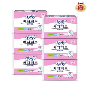 [쏘피]바디피트 볼록맞춤 소형 16P x 6팩