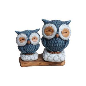 [박씨상방] 스마일 연인 부엉이 장식품 2p