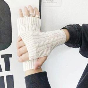 [에이치플러스몰]겨울 핑거리스장갑 손가락없는 겨울 핸드토시 장갑