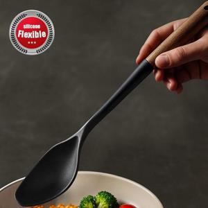 릴리브 월넛 플렉시블 실리콘 조리도구(볶음스푼)