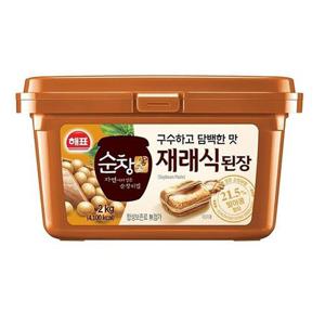 사조해표 순창궁 재래식된장 2kg 2개
