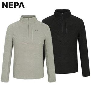 [네파]겨울용 남성 마운틴 자카드 플리스 집업 긴팔 티셔츠 - 7J75406_HDD