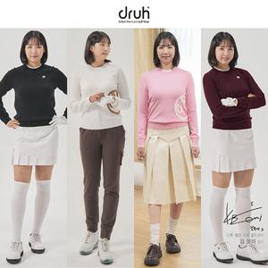 [DRUH] 25FW 드루 여성 에센셜 크루넥 니트2종