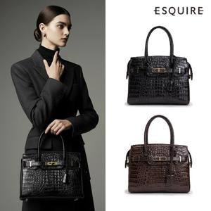 [최초공개][에스콰이아] 25FW 벨라노 카이만 컬렉션 프리미엄 토트백