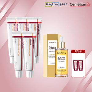 [4만원대초특가] 동국제약 마데카크림 시즌7 초특가패키지(크림5+골드앰플1병)