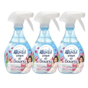 페브리즈 섬유탈취제 용기 370mlX3개 다우니 에이프릴향