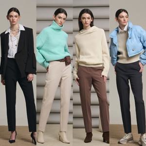 ★2종세트★ 소프트 기모 슬랙스 2종 RF244F0214PT