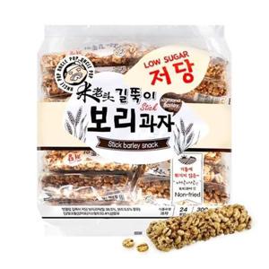 [미성패밀리]엉클팝 길쭉이 저당 보리과자 300g_23828279_588487