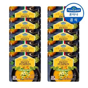 [폰타나] 스위트펌킨 크림 전자레인지용 수프 180g x10개 /즉석식품/수프