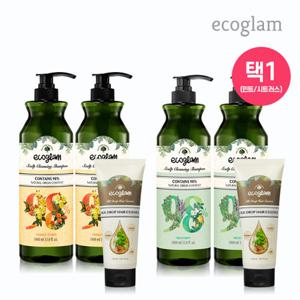 [에코글램]스칼프클렌징 샴푸2Ea+트리트먼트
