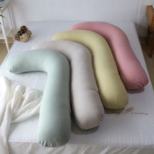 파스텔 기역자 바디필로우 안고자는 베개