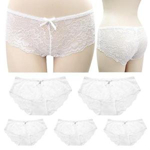 [마이핏]러블리 노라인 레이스팬티 5매 망사팬티 예쁜팬티