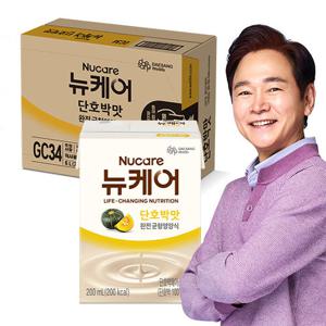 [대상웰라이프] 뉴케어 단호박맛 균형영양식 (200mlx30팩), 1박스 /부드럽고 깊고 진한 단호박맛