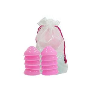 실리콘 부항기 핑크 10개입 세트 사우나 수동 부황