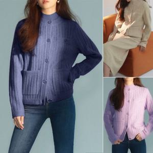 YUMMYKNIT 캐시미어 블렌딩 니트 + 니트자켓 앙상블