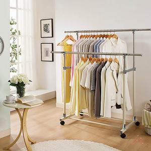 행거 옷걸이 옷장 스탠드 이동식 선반 업그레이드 2단