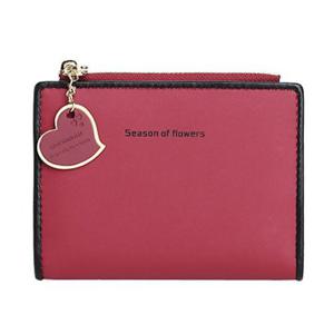 반지갑선물 여성 데일리 반지갑 현금 카드 수납 인기 지갑 반지갑파우치  HWE803B6