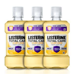 리스테린 토탈케어 검케어 마일드 250ml x 3개 / 순한맛